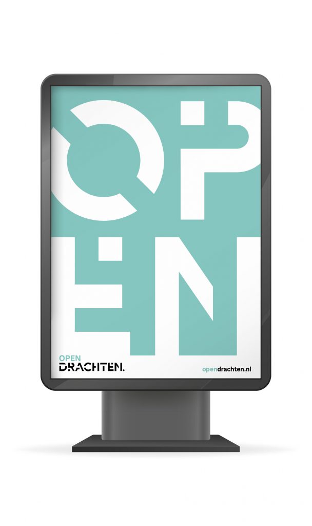 Open Drachten poster groen