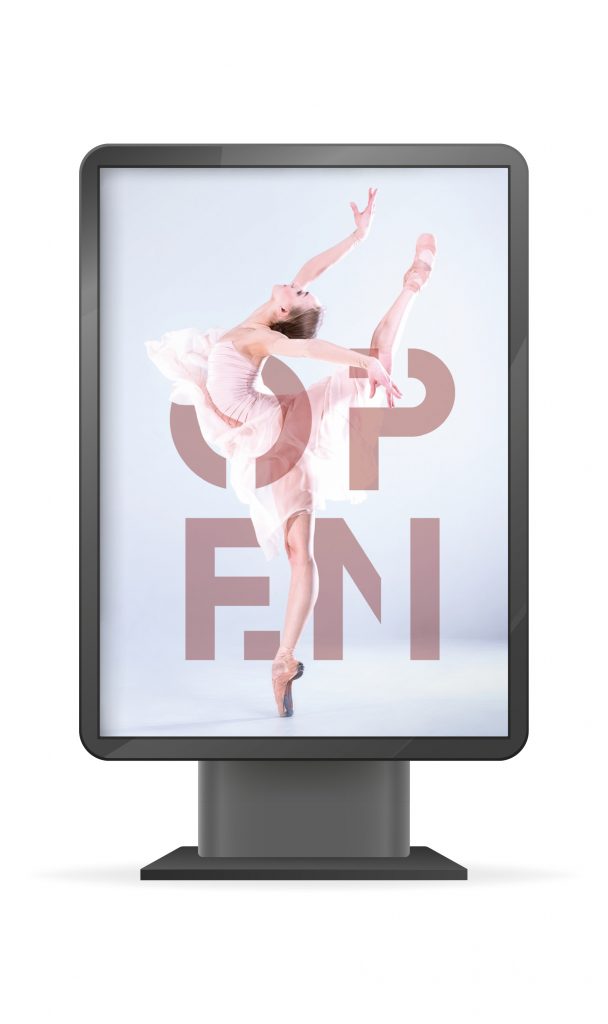 Open Drachten poster ballerina